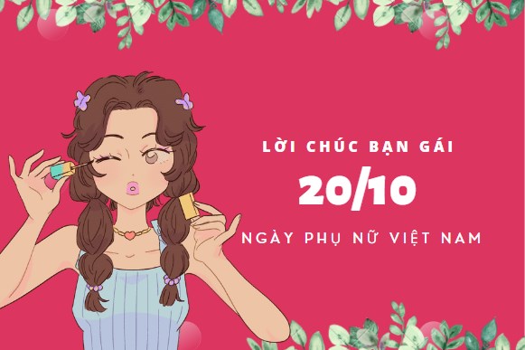 Lời chúc ngày Phụ nữ Việt Nam 20/10 tặng cô giáo