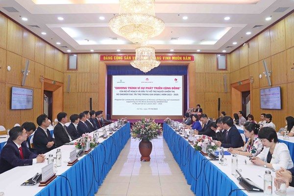 Bộ Kế hoạch và Đầu tư bảo trợ cho các nhóm yếu thế trong xã hội