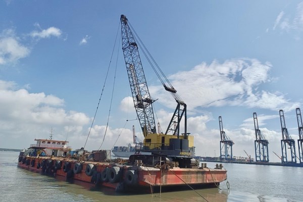 Sắp hoàn thành gói thầu đầu tiên Dự án nạo vét luồng Cái Mép-Thị Vải