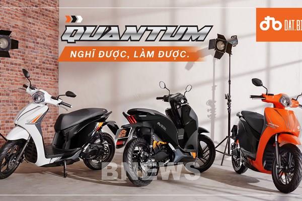 Dat Bike ra mắt xe scooter điện mới Quantum có giá gần 50 triệu đồng