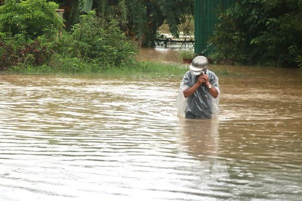 Lũ trên các sông tại Quảng Trị lên nhanh, ngập lụt nhiều điểm