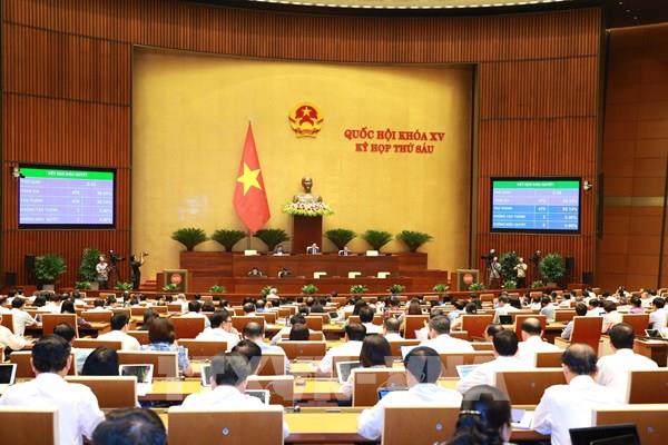 Quốc hội thông qua Nghị quyết xác nhận kết quả lấy phiếu tín nhiệm ​