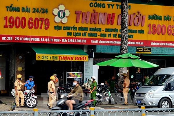 Công bố loạt vi phạm của nhà xe Thành Bưởi