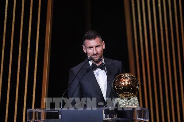 Lionel Messi giành Quả bóng Vàng 2023