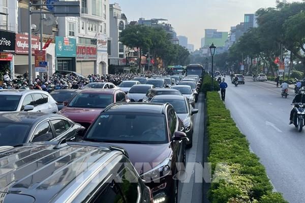 Hà Nội tiếp tục điều chỉnh tổ chức giao thông tại phường Bồ Đề