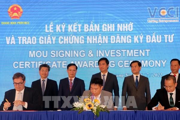 Quảng Ninh thu hút FDI vượt ngưỡng 3 tỷ USD