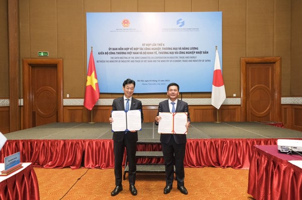 Việt Nam – Nhật Bản thống nhất hợp tác công nghiệp, thương mại và năng lượng