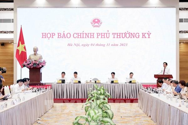 Họp báo Chính phủ thường kỳ: Kinh tế tiếp tục xu hướng phục hồi tích cực