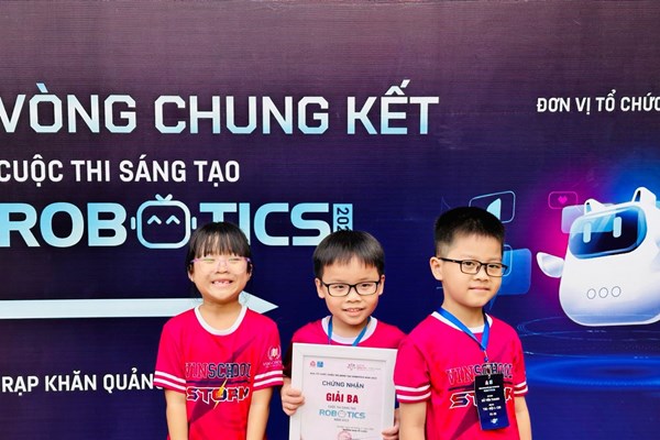 Chung kết cuộc thi sáng tạo Robotics toàn quốc năm 2023