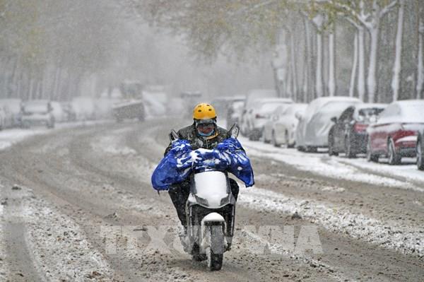 Nhiều địa phương tại Trung Quốc cảnh báo thời tiết giá lạnh