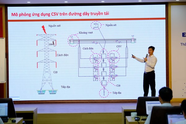 Nâng cao năng lực vận hành chống sét van trên lưới truyền tải