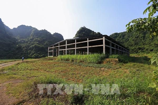 Cận cảnh Dự án xử lý chất thải rắn tại Hòa Bình xây dựng dở dang