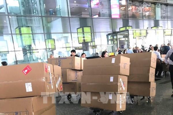 Tổ chức đại học Đức tặng 30 máy lọc nước cho các tỉnh bị lũ lụt ở miền Trung Việt Nam