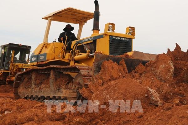 Tăng tốc làm đường công vụ phục vụ sân bay Long Thành