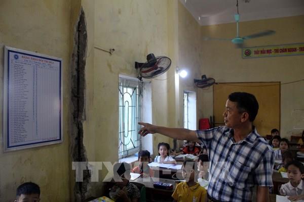 Thanh Hóa: Nhiều trường học xuống cấp nặng, có nguy cơ đổ sập