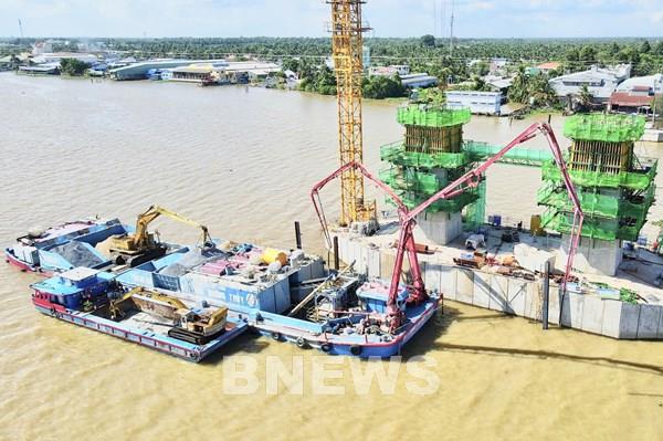 Cầu Rạch Miễu 2 nguy cơ chậm tiến độ vì mặt bằng