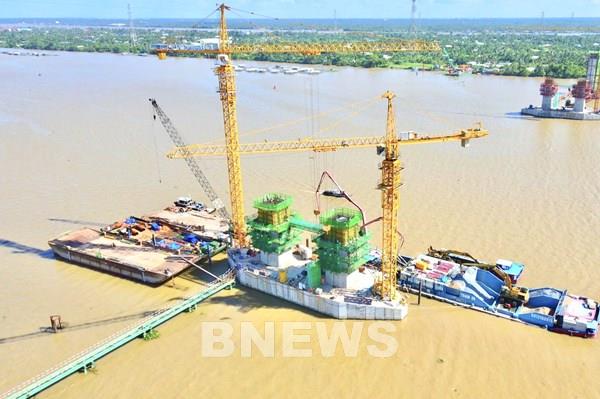 Người dân đã bàn giao gần 96% diện tích mặt bằng Dự án cầu Rạch Miễu 2