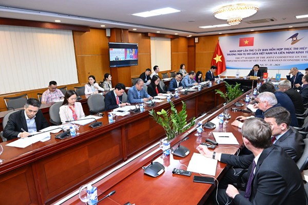 Khởi động nghiên cứu khả năng sửa đổi, nâng cấp Hiệp định EAEUFTA