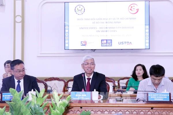 Tp Hồ Chí Minh và đối tác Hoa Kỳ hợp tác về xây dựng đô thị thông minh
