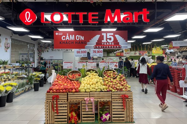 LOTTE Mart khuyến mãi lớn dịp 15 năm hoạt động tại Việt Nam