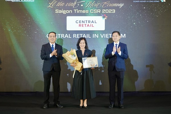 Central Retail Việt Nam được trao Giấy chứng nhận Doanh nghiệp vì cộng đồng năm 2023