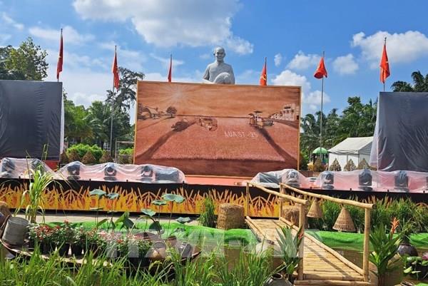 Xác lập kỷ lục Việt Nam “Bức tranh lớn nhất Việt Nam được làm từ gạo ST”