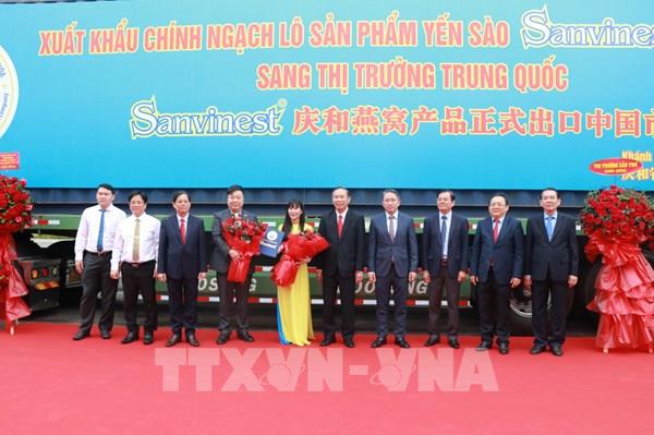 Khánh thành nhà máy chế biến nguyên liệu yến sào Sanvinest Khánh Hòa