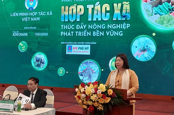 Nâng cao hiệu quả quá trình chuyển đổi xanh của các hợp tác xã nông nghiệp 
