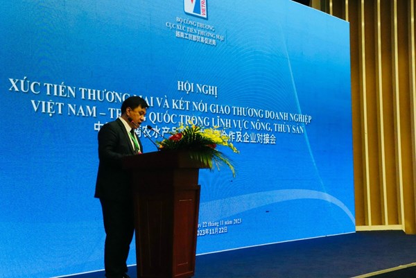 Mở ra cơ hội mới trong hợp tác thương mại Việt Nam-Trung Quốc