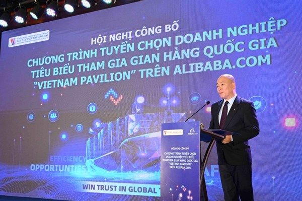 Gian hàng Quốc gia Việt Nam trên Alibaba.com cần đảm bảo tiêu chí gì?