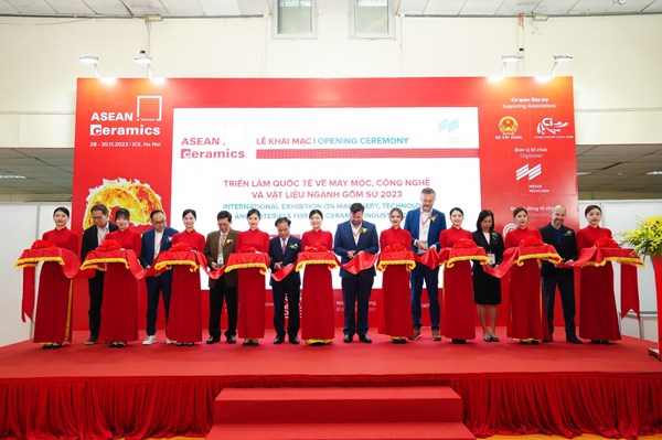 Hơn 200 thương hiệu, công ty tham gia Triển lãm Gốm sứ Đông Nam Á 