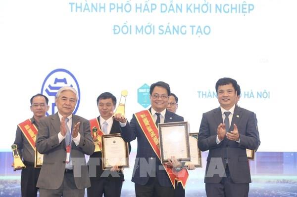 Hà Nội được vinh danh là Thành phố hấp dẫn khởi nghiệp, đổi mới sáng tạo ​