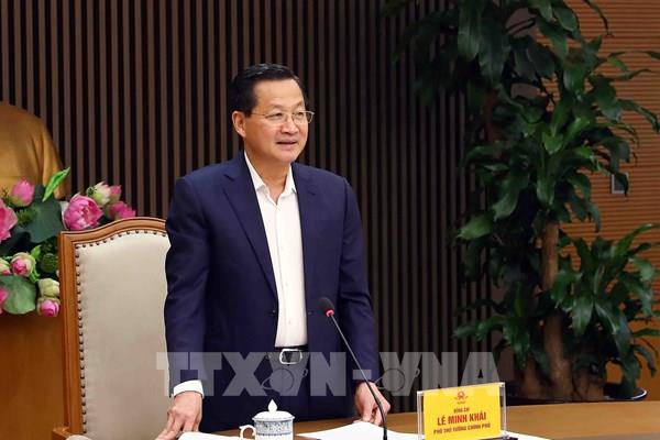 Phó Thủ tướng Lê Minh Khái: Không thể kéo dài việc xử lý DQS, làm chậm tiến độ báo cáo Bộ Chính trị