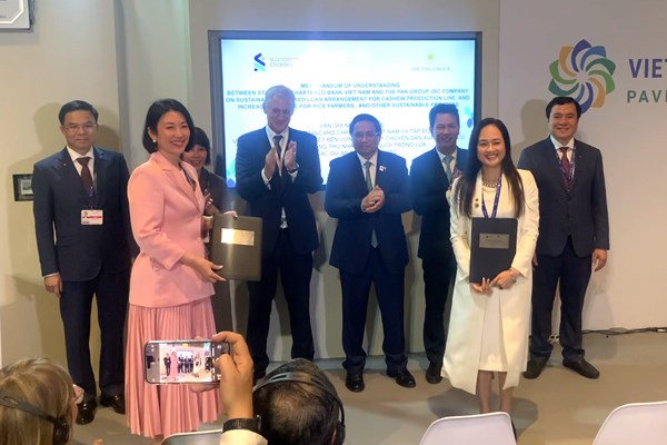 PAN và Standard Chartered Việt Nam hợp tác triển khai giải pháp và dịch vụ tài chính ESG