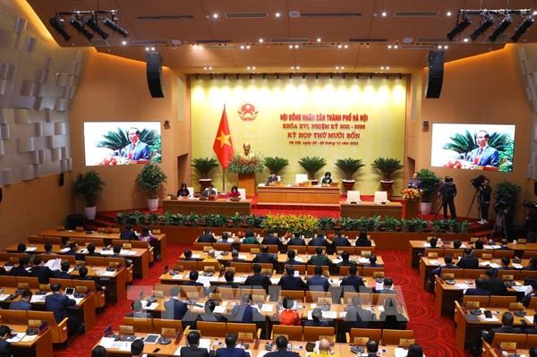 HĐND thành phố Hà Nội công bố kết quả lấy phiếu tín nhiệm