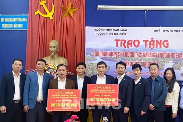 Quỹ Toyota hỗ trợ cải tạo trường học ở vùng sâu, vùng xa