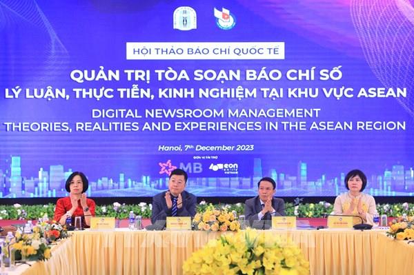 Chia sẻ kinh nghiệm về quản trị tòa soạn số trong khu vực ASEAN