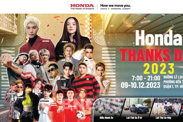 Honda Thanks Day 2023: Hành trình tri ân bùng nổ khoảnh khắc cuối năm