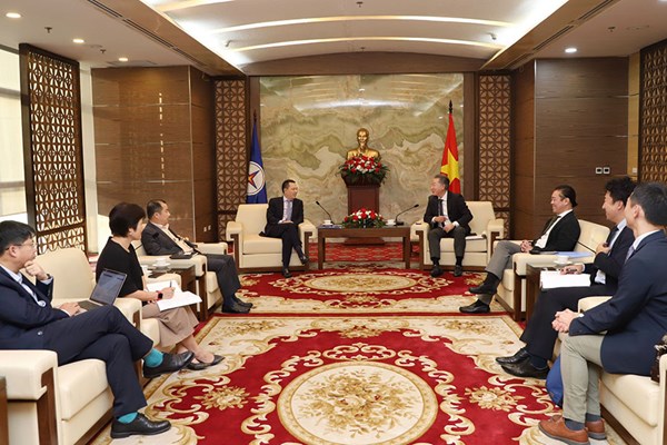 EVN trao đổi hợp tác với ChuBu Electric Power và Tập đoàn Marubeni