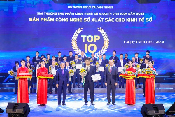 CMC Cloud giành giải Bạc sản phẩm Make in Viet Nam 2023 xuất sắc cho kinh tế số