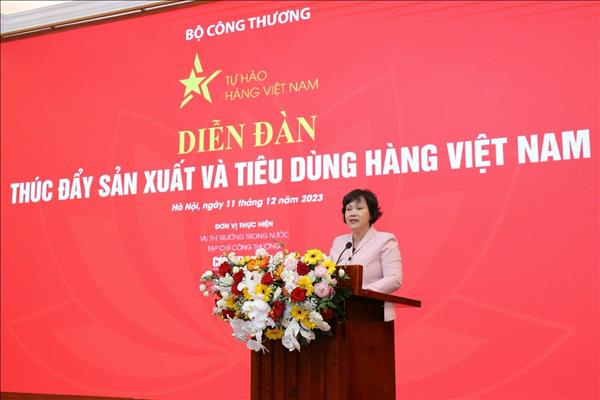 Thúc đẩy sản xuất và tiêu dùng hàng Việt Nam