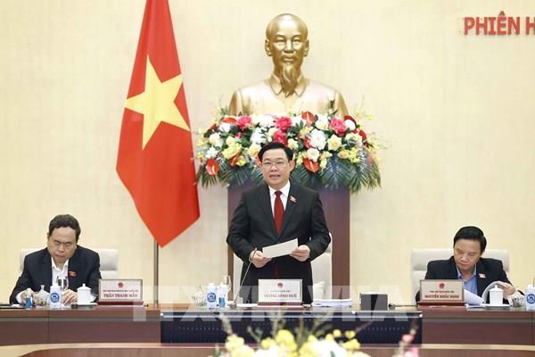 Khai mạc Phiên họp thứ 28 của Ủy ban Thường vụ Quốc hội