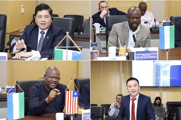 EVN và nhóm doanh nghiệp năng lượng Tây Phi chia sẻ kinh nghiệm trong lĩnh vực năng lượng