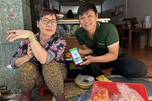 VPBank nhân rộng thanh toán không tiền mặt đến tiểu thương ở chợ truyền thông