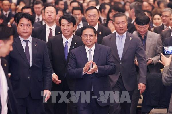 Thủ tướng Phạm Minh Chính dự Diễn đàn kinh tế Việt Nam – Nhật Bản