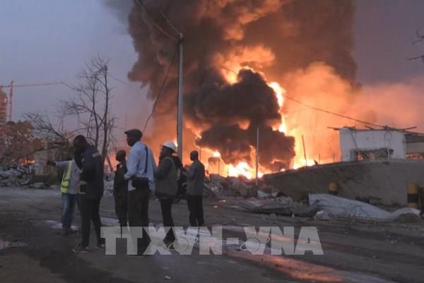 Nổ kho xăng dầu ở Guinea, ít nhất 8 người thiệt mạng và 84 người bị thương