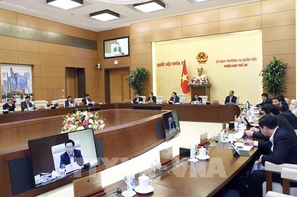 Bế mạc Phiên họp thứ 28 của Ủy ban Thường vụ Quốc hội