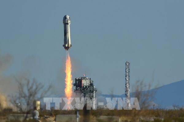 Blue Origin phóng thành công tên lửa đẩy New Shepard