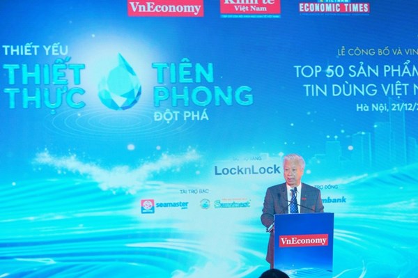 Công bố và vinh danh Top 50 sản phẩm - dịch vụ tin dùng Việt Nam 2023