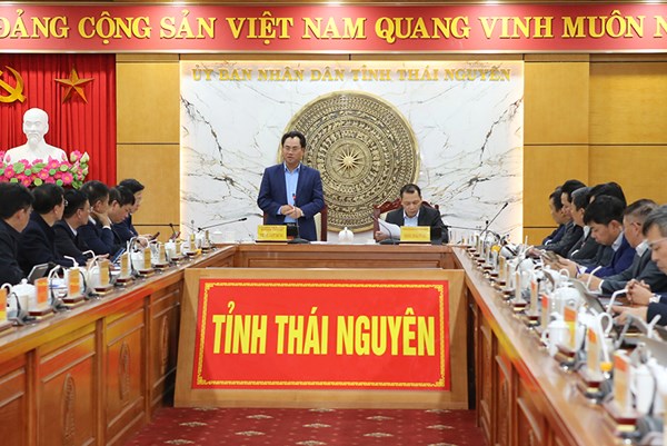 Thái Nguyên đồng hành cùng với ngành điện để đảm bảo tiến độ các dự án 